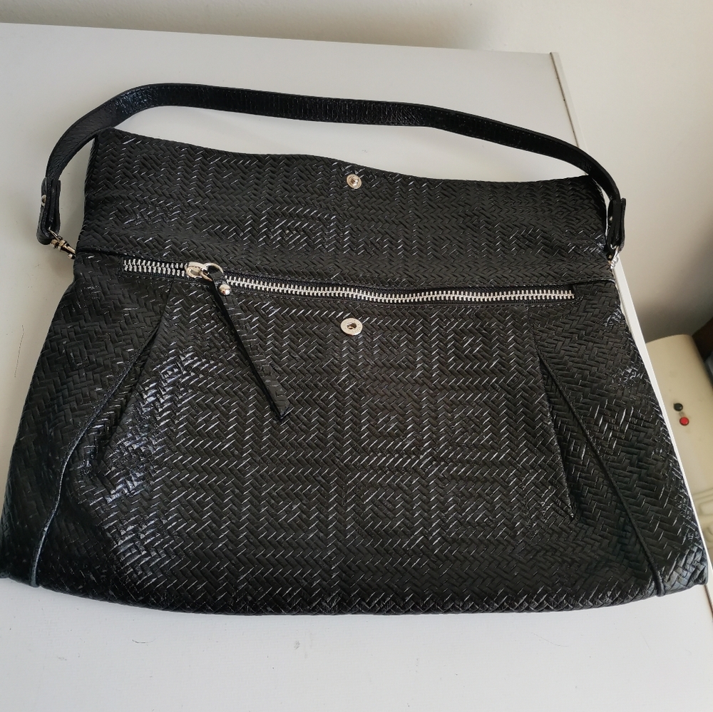 Gianni Chiarini Leather Bag .Clutch Texture